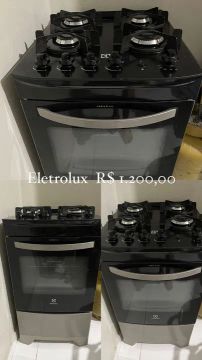 Fogão Electrolux 4 Bocas com Forno - R$ 1.000