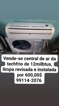 Ar Condicionado Split Techfrio 12.000 BTUs