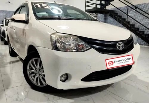 FEIRÃO SHOWROOM !! TOYOTA/ETIOS SEDAN 1.5 XLS 2015 COM ENTRADA NA PROMISSÓRIA 