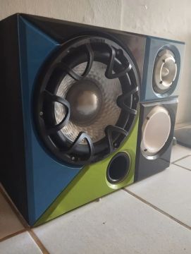Caixa de Som para Carro - 12 Polegadas - Subwoofer