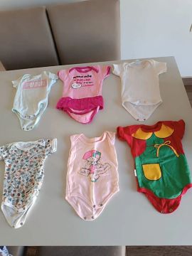 6 Bodies para Bebê - Diversos Modelos