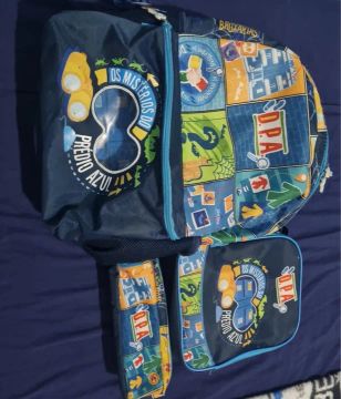 Mochila D.P.A. - Os Mistérios do Prédio Azul