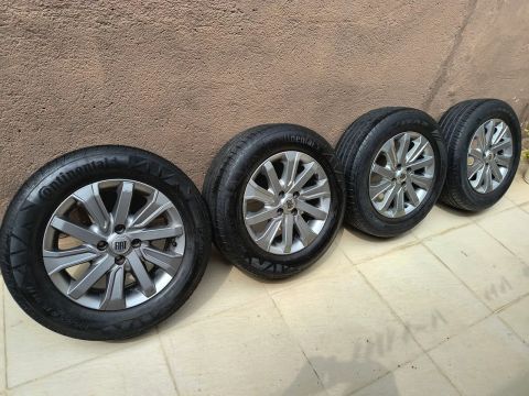 Rodas de liga leve Fiat Strada aro 15