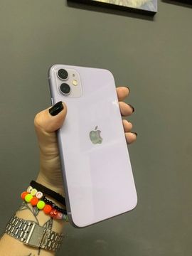 iPhone 11 256GB - Lilás - Seminovo com 3 meses de garantia