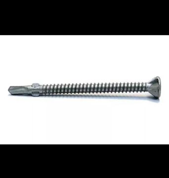 Parafuso Ciser Autoatarraxante ponta broca 5.5x76 zincado (100 unidades)