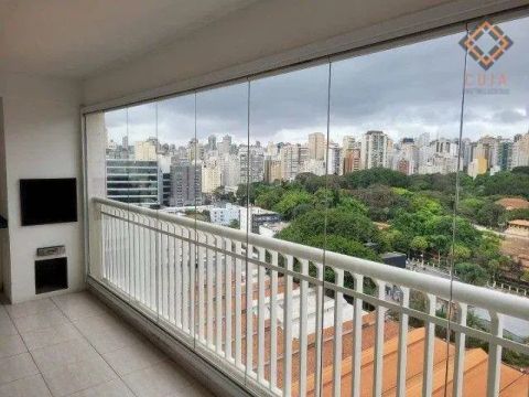 Apartamento com 3 dormitórios para alugar, 135 m² por R$ 9.510,00 - Perdizes - São Paulo/S