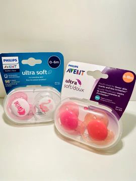 Chupetas Philips Avent Ultra Soft e Ultra Soft/Doux