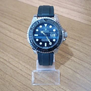 Relógio Rolex Masculino Pulseira De Silicone 