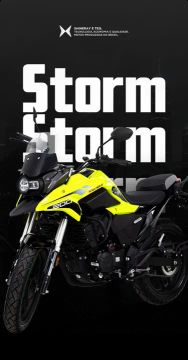 Shineray Storm 200 ABS - Financiamento Zero Entrada em ate 48x - Cartões em 12x Sem Juros