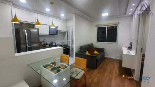 Lindo Apartamento para Alugar na barra Funda, Decorado e Mobiliado - 1 Dorm, Lazer - AP56