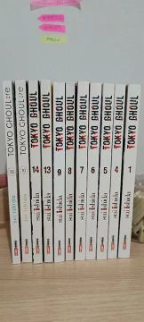 Mangá Tokyo Ghoul - Volumes 1, 4 a 9 e 13 a 14. Tokyo Ghoul:re volumes 10 e 15