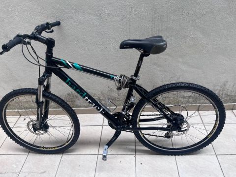 Bicicleta quadro hardtrack, freio a disco nas duas rodas