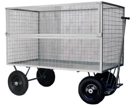 Carrinho para Carga Plataforma Telado 1500mm x 800mm até 800kg 