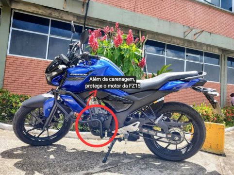 Protetor de Carenagem/Motor (Coyote) da Yamaha Fazer FZ15 ABS