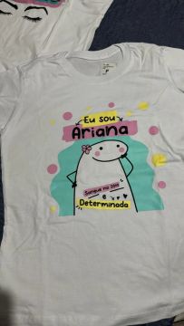 Camiseta Infantil Ariana - P