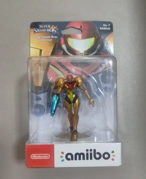 Amiibo Samus Super Smash Bros