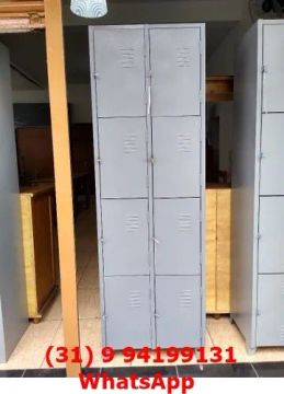 Roupeiro Escaninho 8 Portas Novo Frete Gratis