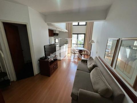 LR Flats - Flat duplex mobiliado, lazer completo para locação ou venda