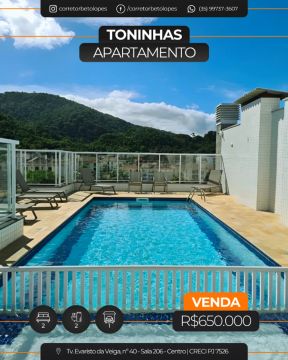 [VENDA] Apartamento no edifício Recanto das Serras na praia das Toninhas - Ubatuba SP
