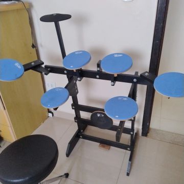 Bateria Praticável Vamper + Pedal single Michael