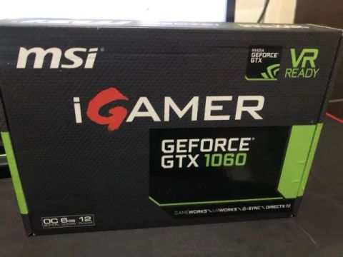 Placa de vídeo GTX 1060  6GB MSI