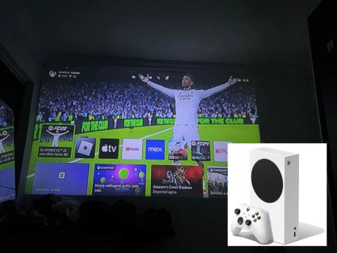 Xbox séries S 512gb SSD + projetor até 300polegadas!