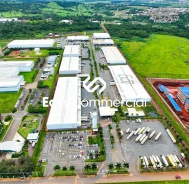 Galpão em condomínio logístico de 25.230 m² com doca em Goiânia
