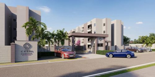 057-Villa di Carpi, apartamento de 51,88m² com 2 quartos, sendo 1 suíte, próximo a Estrada