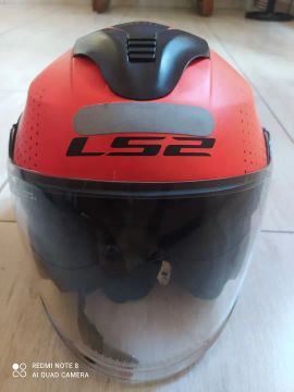 Capacete LS2 - Laranja