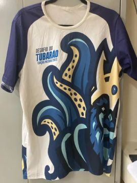 Combo camisas Desafio do Tubarão Natação Virtual