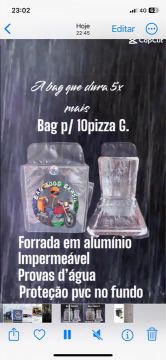 Bag pronta d?água 60lt