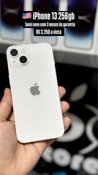 iPhone 13 256gb - Semi novo com garantia