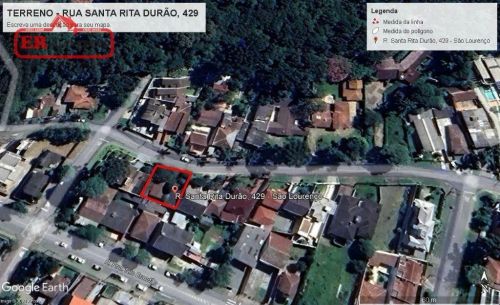 Terreno à venda, 360 m² por R$ 750.000,00 - São Lourenço - Curitiba/PR