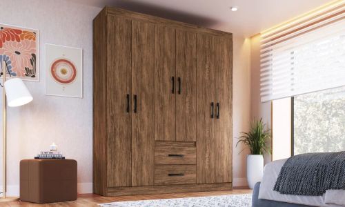 GUARDA ROUPA  MONTEVIDEU  6 PORTAS EM PROMOÇÃO ! 