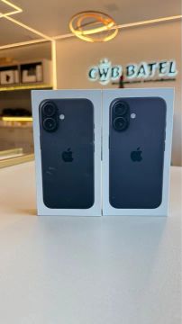 iPhone 16 Preto 128Gb - Novo 