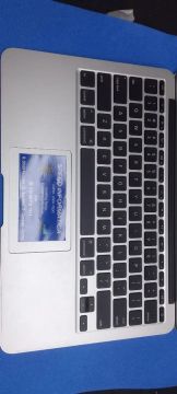 Teclado e base macbook.air 2011 a1370 11.6 polegadas sem touchpad 