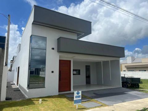 Casa de condomínio à venda em Parnamirim, Cajupiranga, com 3 quartos, 119,16m²