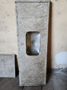 Pia granito 1,80 mts 