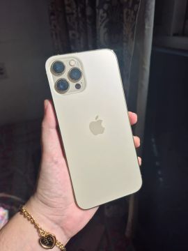 iPhone 12 Pro Max Dourado 128g seminovo