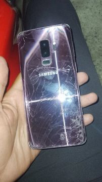 Samsung s9, retirar peças 