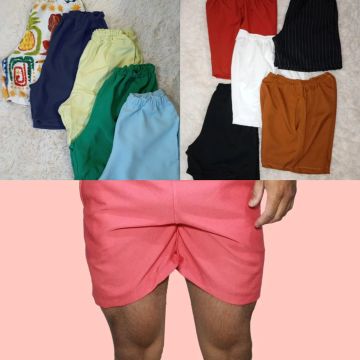 Shorts curto com bolso