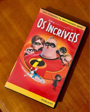 Os Incriveis - Filme (Dublado) 2005 - Disney - VHS