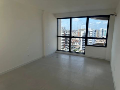 Apartamento 3 suítes com e vista incrível na ponta verde