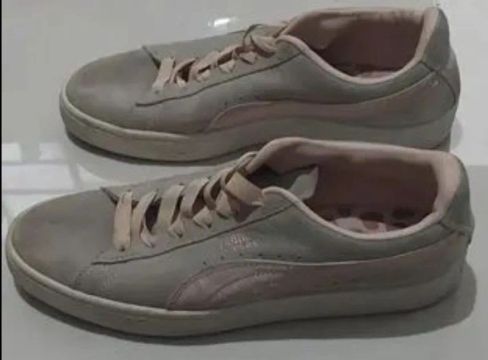 Tênis Casual Feminino Puma Cinza 37