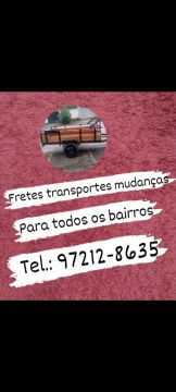 Fretes retiramos entulho móveis transportes de festas e buffet 