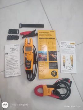 Alicate Amperímetro Fluke T6-1000 + Pinça Amperimétrica i-400