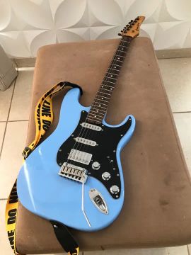 Guitarra Condor - Azul - Excelente estado!