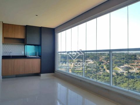 Apartamento com 3 dormitórios à venda, 120 m² por R$ 1.350.000 - Vivaz Home Resort - Bauru
