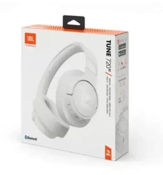 Fone de Ouvido Wireless JBL Tune 720BT - Branco