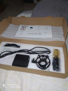 Microfone Condensador BM-800 + Phantom Power
